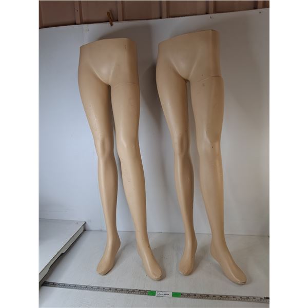 (2) Female 1/2 Mannequins 41" Tall- Can't Ship