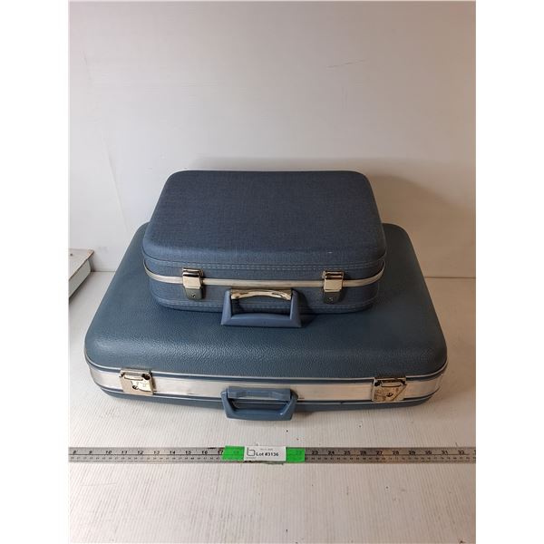 (2) Hard Sided Suitcases up to 24" x 6" x 17" - Can't Ship