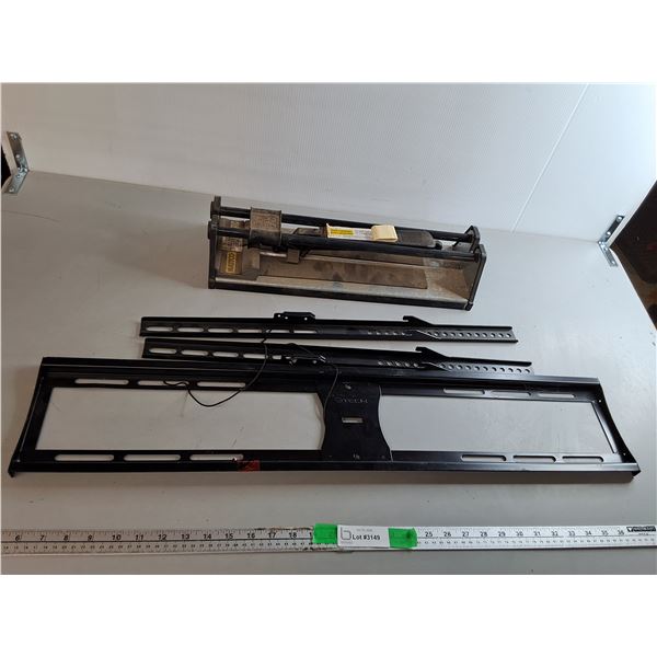 13" Tile Cutter & TV Wall Mount Bracket 33.5"- Can't Ship