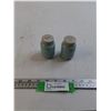Image 1 : Mason Salt & Pepper Shakers- As Is