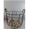 Image 3 : Empty Jerry Can, Metal Storage Basket w/ Rope Base, Pickup Only