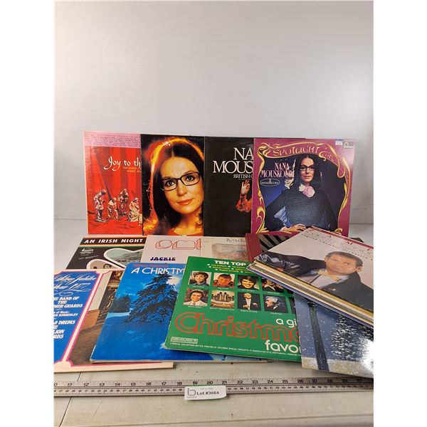 Assorted Records - Nana Mouskouri, Christmas, Etc