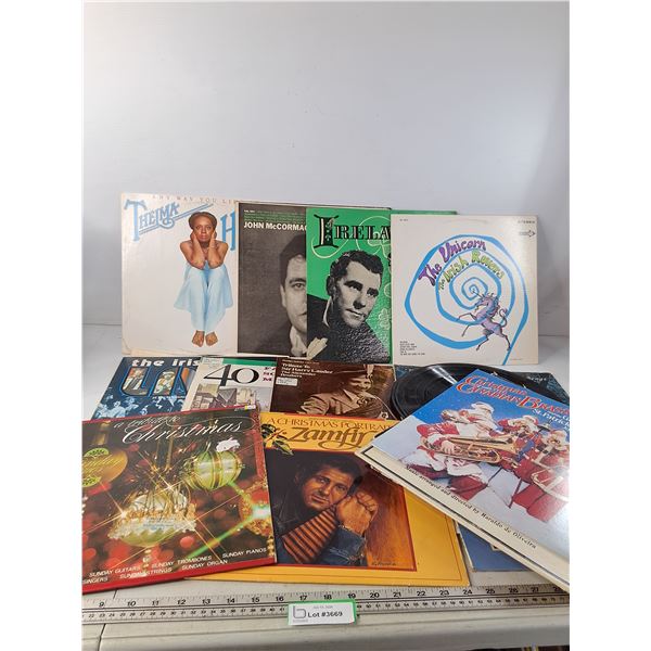 Assorted Records - Irish, Christmas, Etc