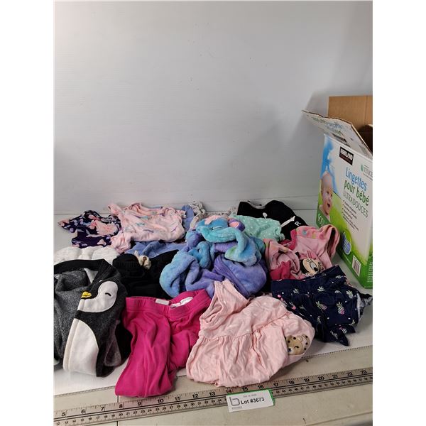 Assorted Baby Girl Clothes - 6-12 Months