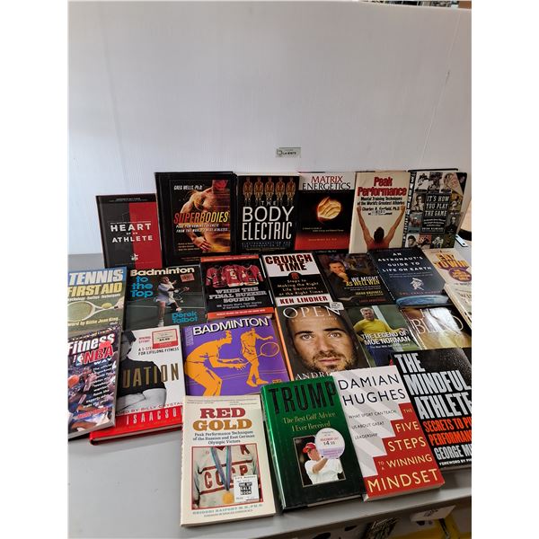 Assorted Sports Related Books