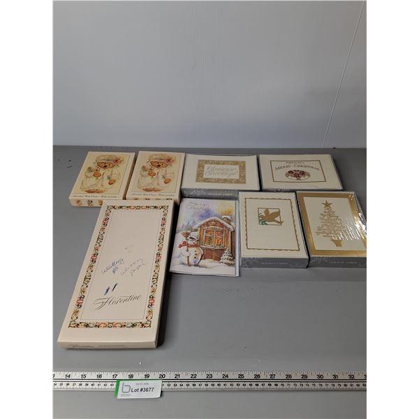 Assorted Cards - Holiday, Thank you, Etc
