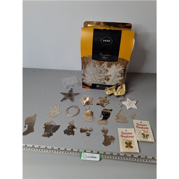 Assortment of Christmas Ornaments