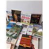 Image 3 : Assorted Sports/Health Books, Stencils/Rulers, Etc