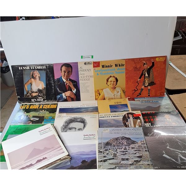 Various Records- Harry Lauder , Minnie White, Al Cherny, Bonnie Bramlett