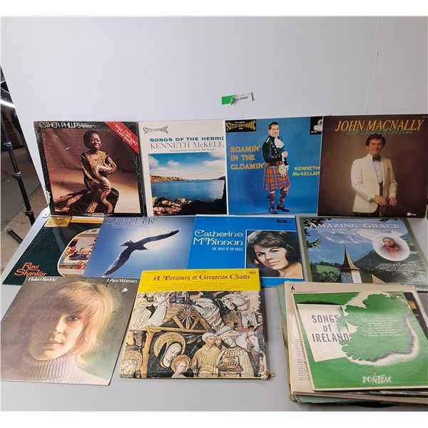 Various Records- Ester Philips, Helen Reddy, John MacNally, Zamfir
