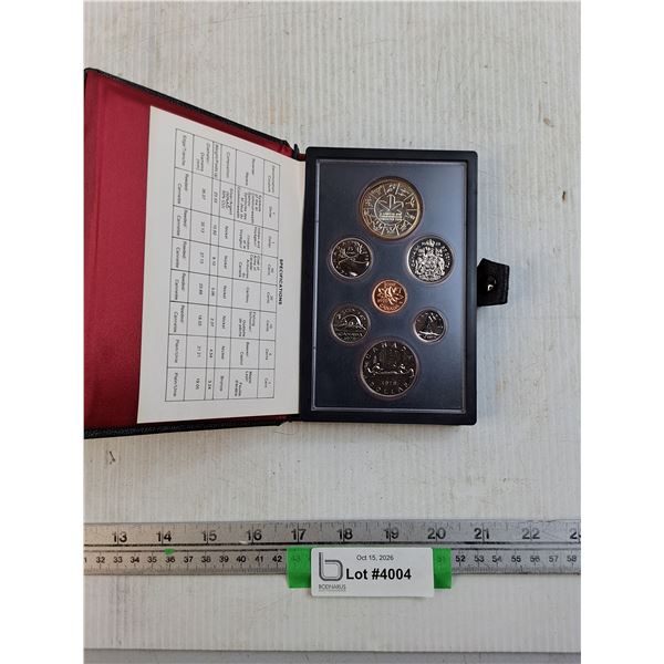 1978 Canadian Collectors Coins  - Cannot Authenticate