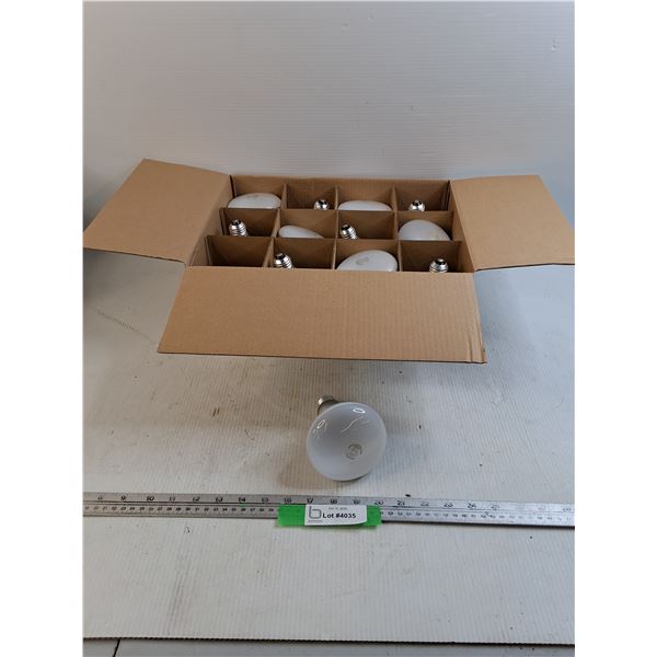 Box of (12) 65W 120V Flood Lights, Pickup Preferred