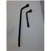 Image 2 : Hand Drill, Plumb Bob, Tire Irons, & Various Wrenches & Bits