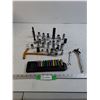 Image 1 : Set of Chromium Vanadium Sockets - 4mm to 13mm - Hand Socket Wrenches & Sockets of Various Sizes