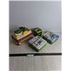 Image 1 : John Deere Tins & Vintage Porcelain Box