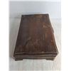 Image 3 : Vintage Stainless Steel & Silver Plated Cutlery, Wooden Storage Box - 17x12x4"