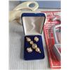 Image 2 : Singer Electric Shears, Jewelry Set, Super Hook, Holiday Cutouts, Vivitar Camera w/Case, Storage Bin
