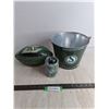 Image 1 : Saskatchewan Roughriders Ice Bucket, Football, Bottle Cozy