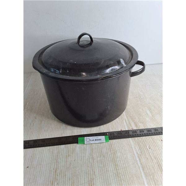 Enameled 14  Canning Pot