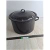 Image 1 : Enameled 14" Canning Pot