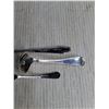 Image 2 : Assorted Utensils w/Wooden Storage Box & Roll-Up Storage