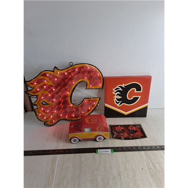 NHL Calgary Flames Fan Decor