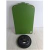 Image 2 : John Deere Decor - 18" x 11" White Board, 8" Wall Clock