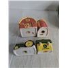 Image 3 : John Deere Lot - Salt & Pepper Shakers, Classics Book, Lunch Kit
