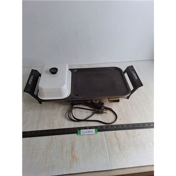 Toastess Electric Grill - 24" Length - Untested, As is