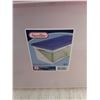 Image 2 : (2) Storage Bins w/Lids - Sterilite & Rubbermaid, Pickup Only