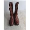 Image 5 : Unused Pair of Vibram Size 9 Leather Cowboy Boots