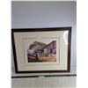 Image 1 : * Wood Framed John Deere Print  Wall Decor - 31" x 25" - Cannot Ship