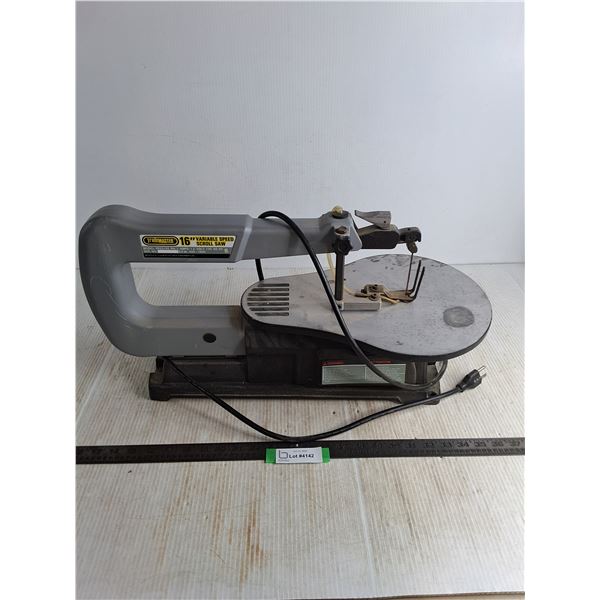Trademaster 16" Scroll Saw - Tested - 23" Length, Pickup Only