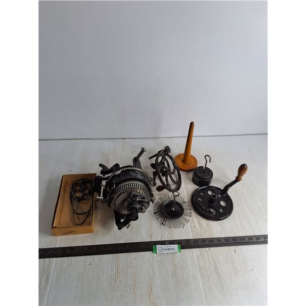 Vintage Unassembled "The Auto Knitter" Circular Knitting Machine