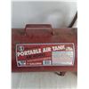 Image 2 : Portable 7 Gallon Air Tank, Wayne 1/2 HP Utility Pump - Both Untested, As is - Cannot Ship