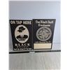 Image 1 : (2) Promotional MDF Signs - Largest 17" x 11"