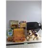 Image 1 : New Stuffed Dog, Twin Size Blanket, Leap Frog, Home Decor Books, Do Nothing, Basket