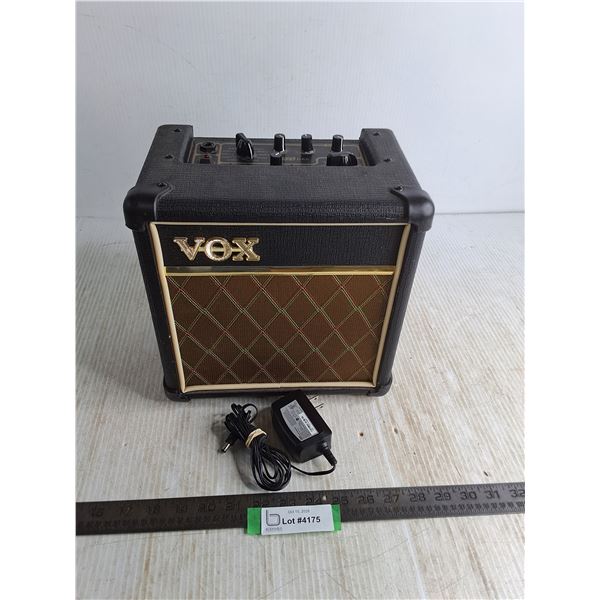 VOX Portable Amplifier - Powers On