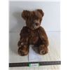 Image 1 : Real Fur Poseable Teddy Bear - See Consignor Note