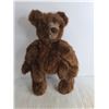 Image 3 : Real Fur Poseable Teddy Bear - See Consignor Note