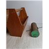 Image 6 : 12x20x11" Fruit Crate, 16" Wooden Tool Box, Custom Metal Cylinder, Pickup Preferred