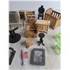 Image 4 : Assorted Miniature Furniture - Mostly Wooden