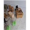 Image 5 : Assorted Miniature Furniture - Mostly Wooden