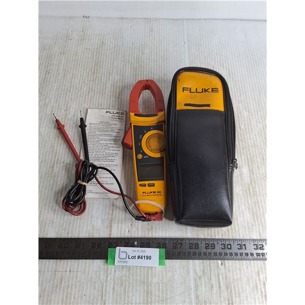 Fluke 336 Clamp Meter - Untested w/Case