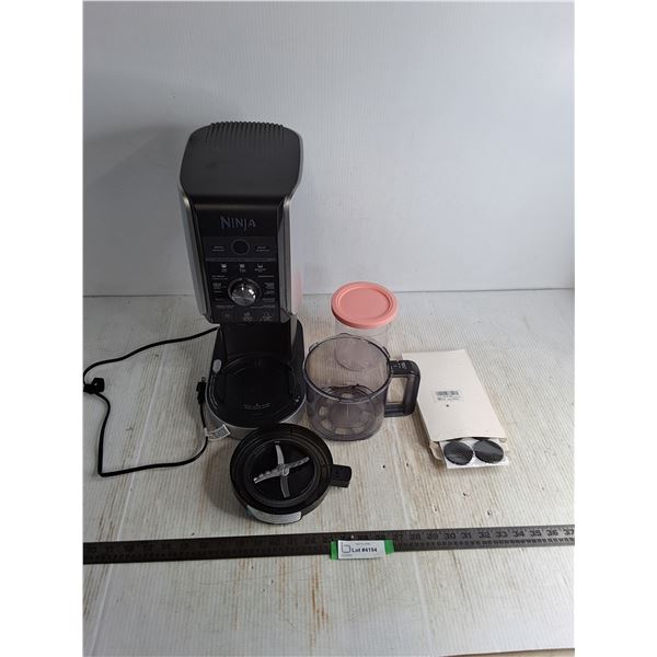 Ninja Frozen Treats Machine - Powers On w/Accessories, Furniture Floor Pads