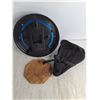 Image 2 : Light-up Wall Clock - Needs Batteries, "Home" Plaque, Bicycle Seat Cushion