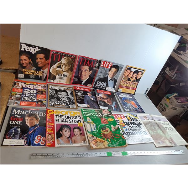 1990s Magazines- Life, Time, Sports Illustrated, Misc.