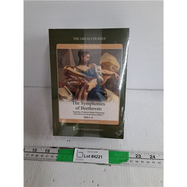 The Symphonies of Beethoven Guidebook & DVDs- Sealed