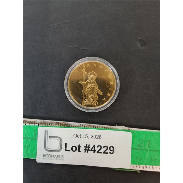 Italian Madonnina Souvenir Token