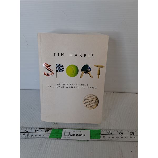 Sport Book by Tim Harris